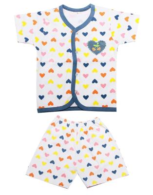 Front Open t-Shirt with Shorts for baby boys