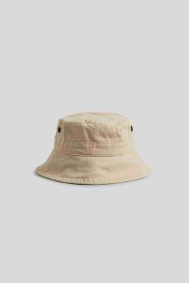 Boys Stone 100% Cotton Hat - Neutral